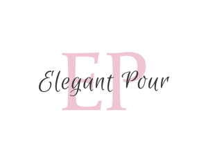 Elegant Cursive Boutique logo design