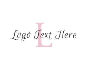 Makeup Artist - Elegant Cursive Boutique logo design