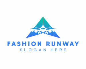 Runway - Airplane Jet Airport logo design