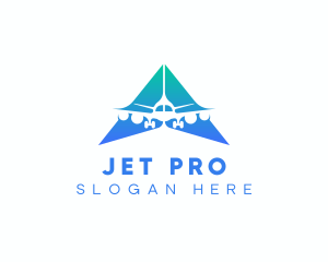 Airplane Jet Airport logo design
