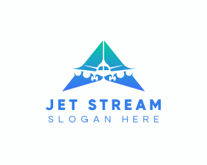 Jet - Airplane Jet Airport logo design