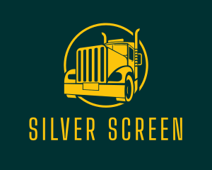 Trailer Truck Vehicle Logo