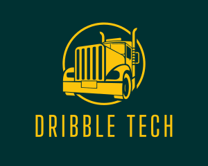 Trailer Truck Vehicle logo design