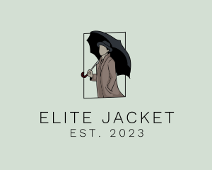 Jacket - Umbrella Man Clothing logo design
