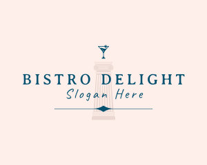 Pillar Cocktail Bistro logo design