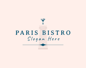 Pillar Cocktail Bistro logo design