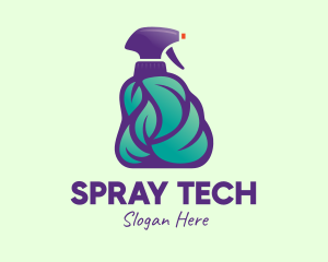 Sprayer - Natural Hand Sprayer Sanitizer logo design