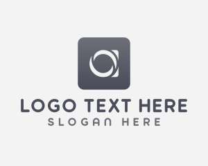 App - Creative Media Photography Letter A logo design