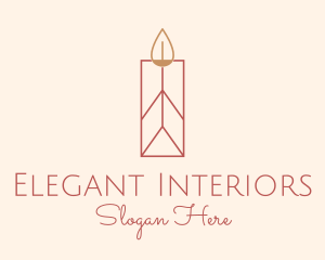 Scented Candle Decor logo design