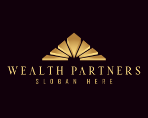 Gold Pyramid Agency logo design