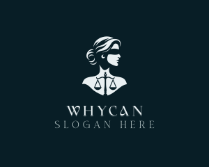 Paralegal - Paralegal Scale Woman logo design