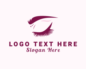 Beauty Eyeliner Cosmetic logo design