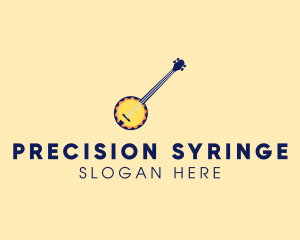 Sunny Banjo Player Music logo design