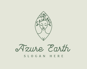 Natural Feminine Beauty logo design