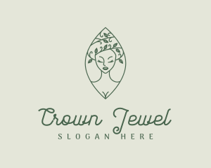 Natural Feminine Beauty logo design