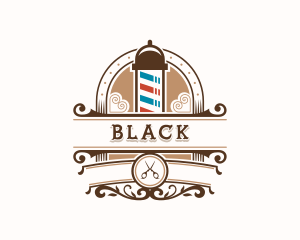 Barber Haircut Hairdresser Logo