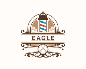 Barber Haircut Hairdresser Logo