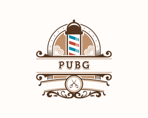 Barber Haircut Hairdresser Logo