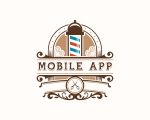 Barber Haircut Hairdresser Logo