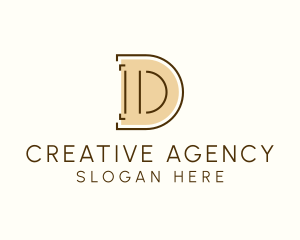 Agency - Minimalist Letter D Business Agency logo design