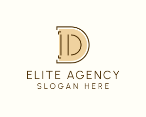 Agency - Minimalist Letter D Business Agency logo design