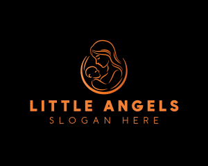 Mother Infant Childcare logo design