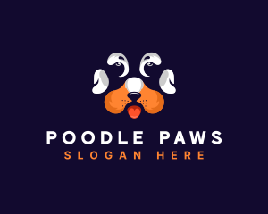 Dog Paw Veterinarian logo design