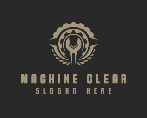 Gear Wrench Mechanic logo design