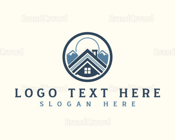 Mountain Roof Builder Logo