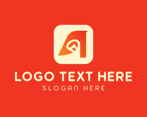 Technology - Digital Paper Mobile App logo design