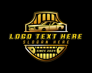 Machine - Automotive Car Mechanic logo design