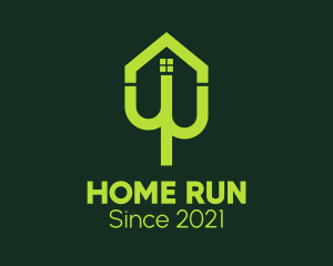 Green Cactus Home logo design