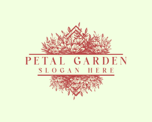 Petal - Lush Floral Garden logo design