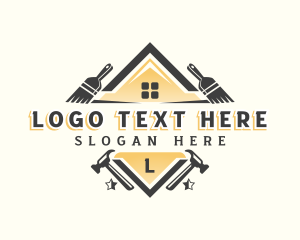 Utility - Roofing Construction Carpentry logo design