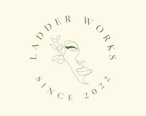 Woman Beauty Salon logo design