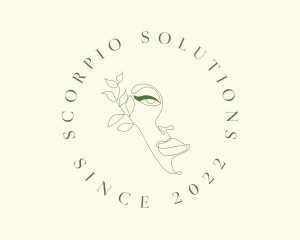 Woman Beauty Salon logo design