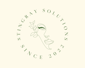 Woman Beauty Salon logo design