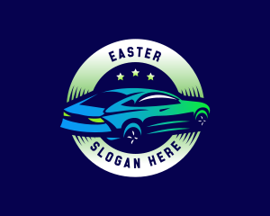 Vehicle - Automotive Car Sedan logo design