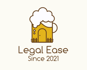Draft Beer - Beer Mug House logo design