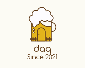 Pub - Beer Mug House logo design