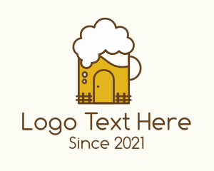 Happy Hour - Beer Mug House logo design