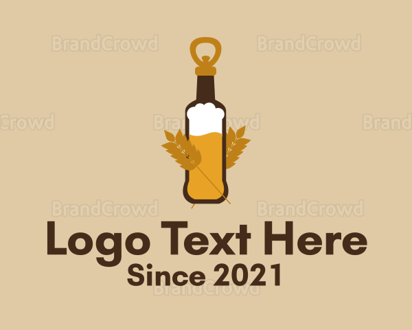 Malt Beer Opener Logo