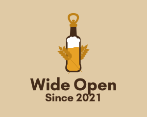 Malt Beer Opener  logo design