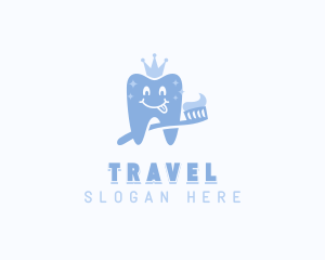 Toothbrush - Dentistry Tooth Clinic logo design