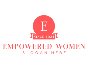 Feminine Company Business logo design