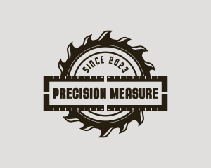 Measuring - Circular Saw Ruler logo design