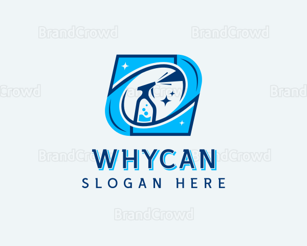 Spray Bottle Disinfection Logo