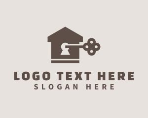 Mortgage - Housing Key Hole logo design