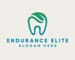 Dental Green Tooth Dentist logo design