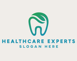 Dental Green Tooth Dentist logo design